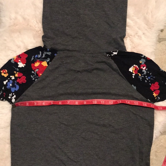 NWOT Hawthorne Collection Floral Funnel Neck Shirt - Picture 6 of 6